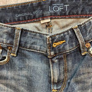 Ann Taylor Loft Boot Cut Jeans